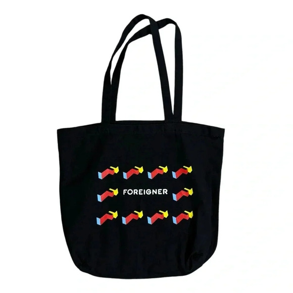 Foreigner Band Tour Tote Bag - Picture 1 of 7